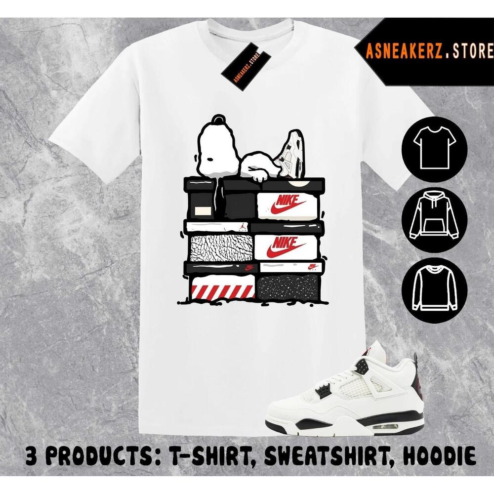 Shirt Match Aj 4 Flight Club 2026 Matching Tee S Dog T-Shirt